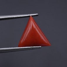 Natural Red Coral 3.25 Carat Certified Loose Gemstone | Moonga Stone for Ring & Astrology